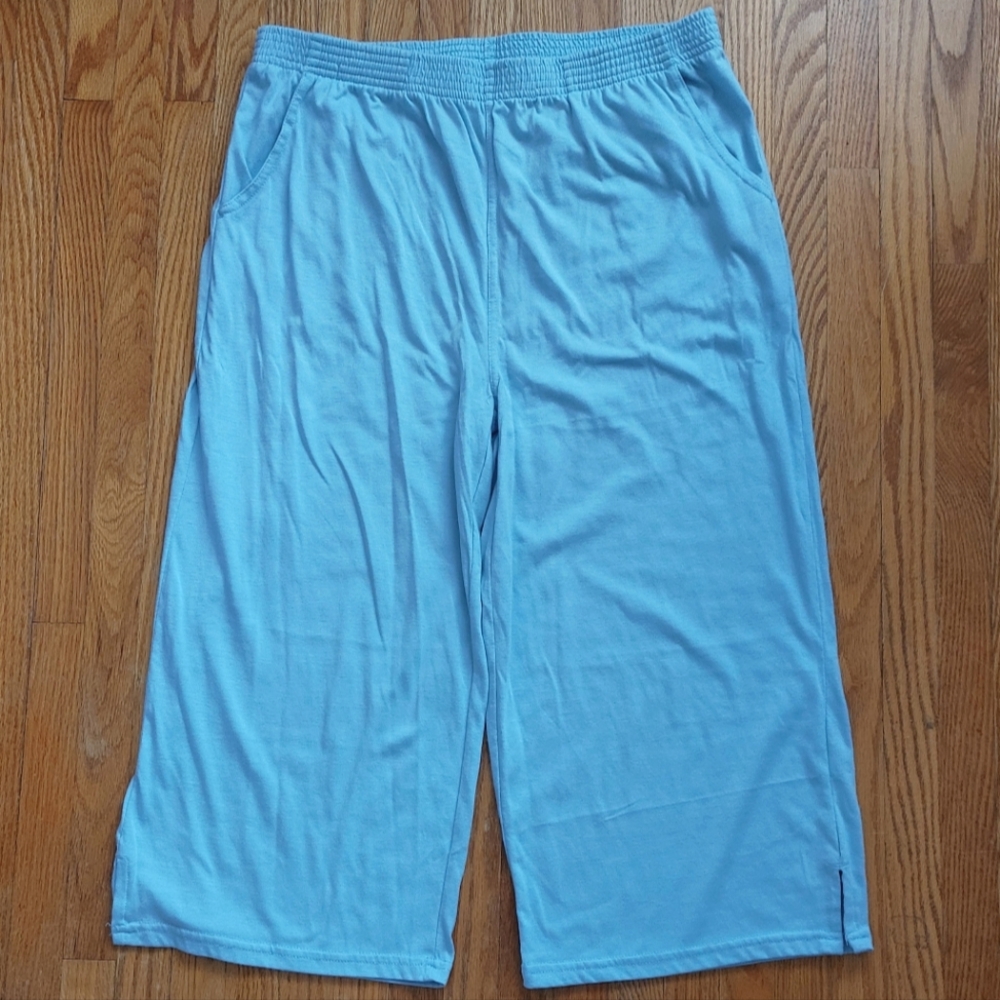 Silverts Self Dressing Women's Pull On Capris Size L